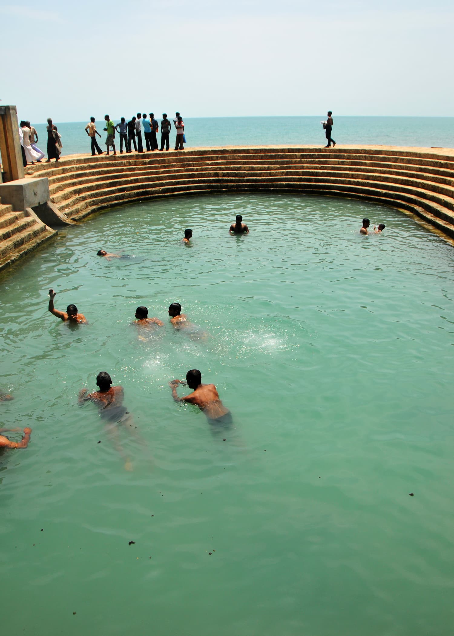Keerimalai Springs by the sea, Jaffna